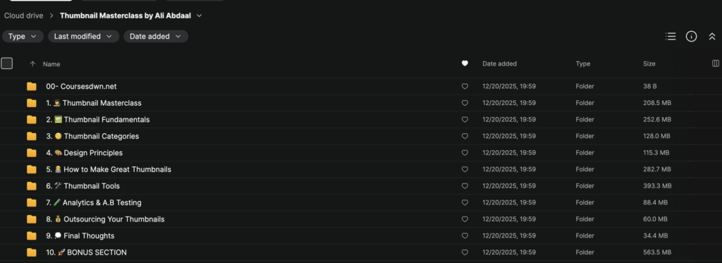 Ali Abdaal – Thumbnail Masterclass