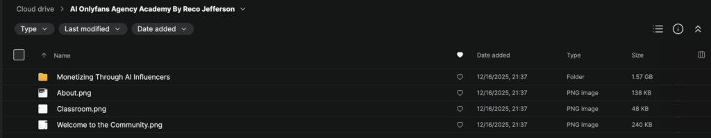 Reco Jefferson – AI Onlyfans Agency Academy