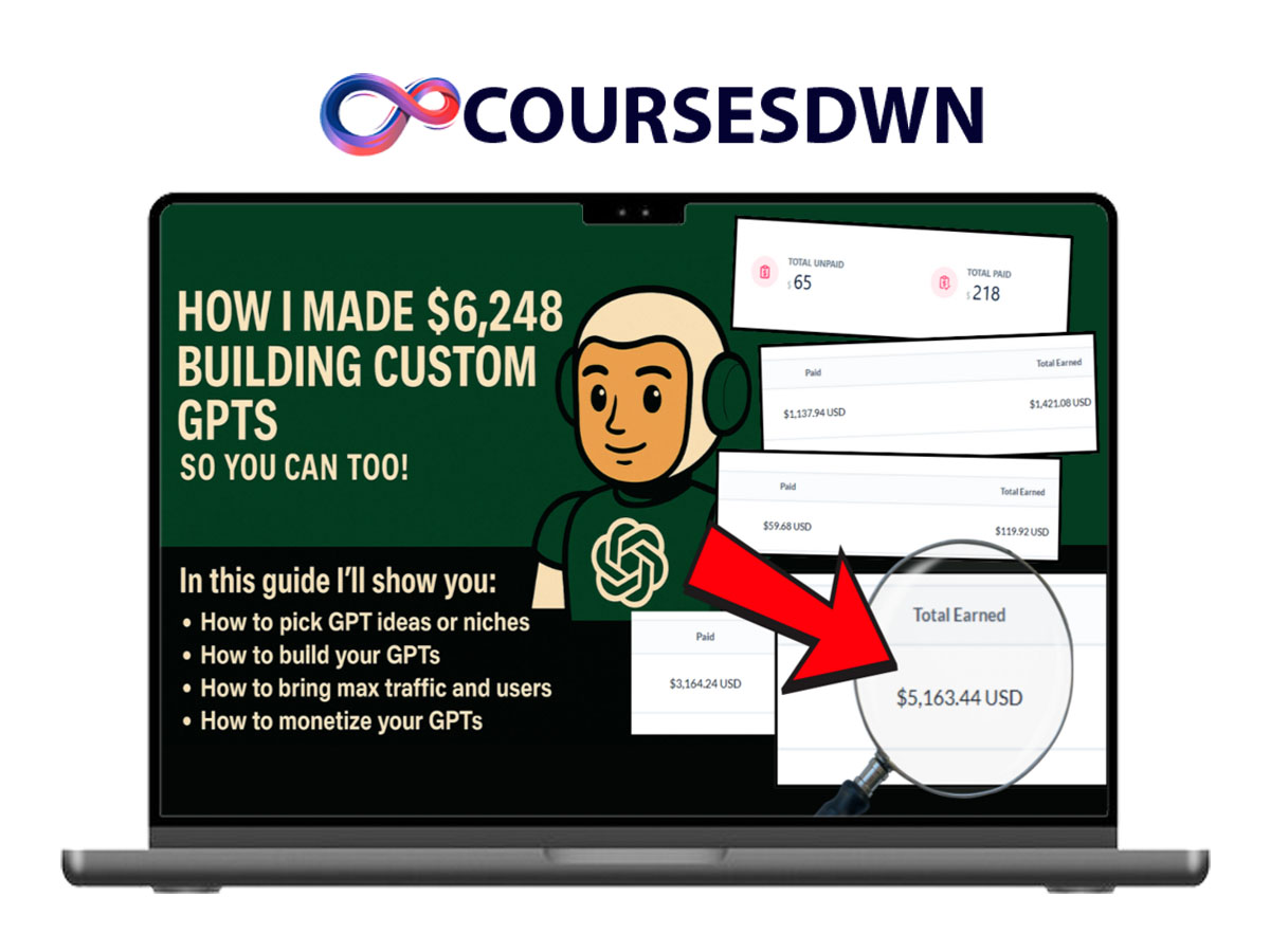 GPTs Money Blueprint – Make Money with GPTs – ChatGPT Store Monetization System Kit