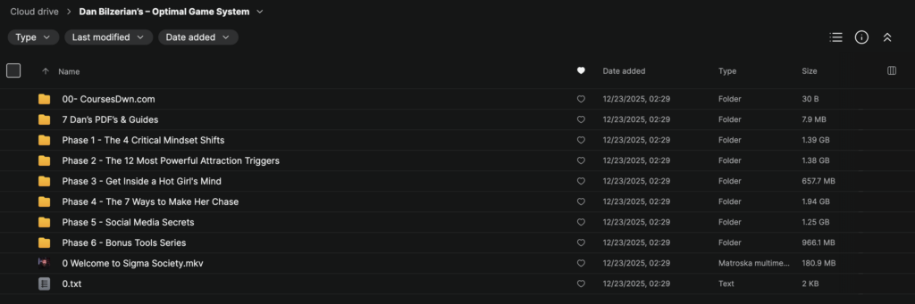 Dan Bilzerian’s – Optimal Game System