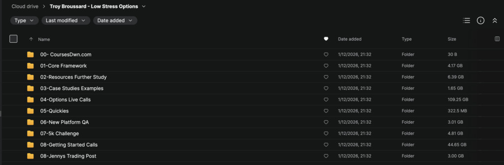 Troy Broussard – Low Stress Options