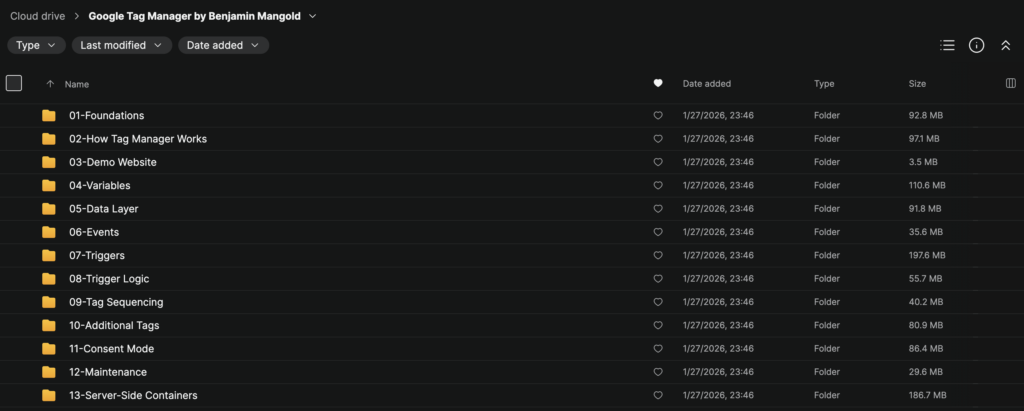 Benjamin Mangold – Google Tag Manager