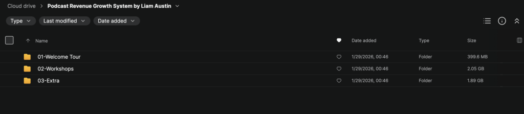 Liam Austin – Podcast Revenue Growth System