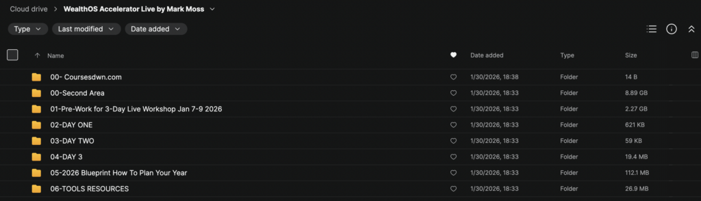 Mark Moss – WealthOS Accelerator Live