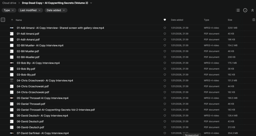 Drop Dead Copy – AI Copywriting Secrets (Volume 2)