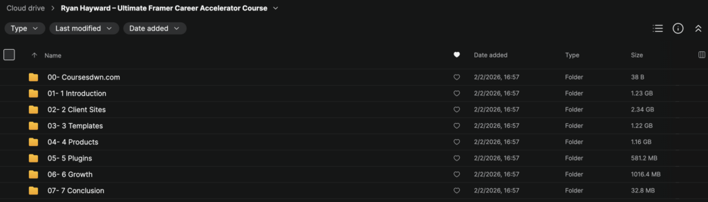 Ryan Hayward – Ultimate Framer Career Accelerator