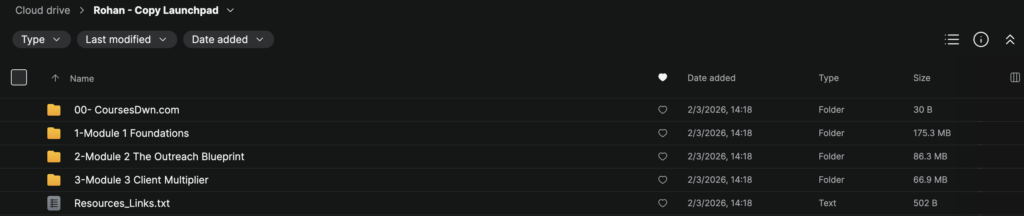 Rohan – Copy Launchpad